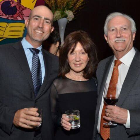 Miguel Bezos with his wife, Jacklyn Bezos, and their son, Jeff Bezos.